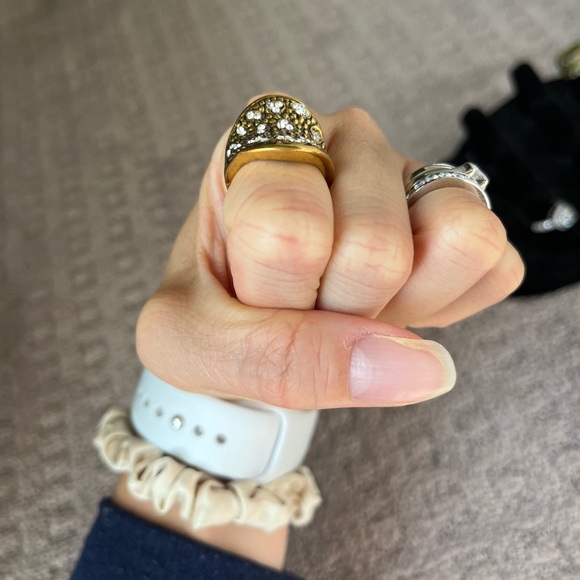 Unique Ring - Approximately Size 7.75 - Picture 5 of 9